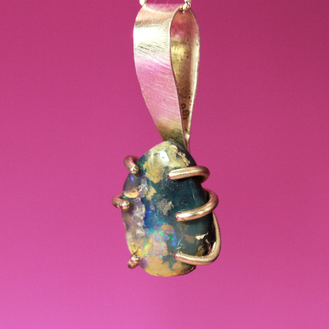 Dragon Egg Opal pendant