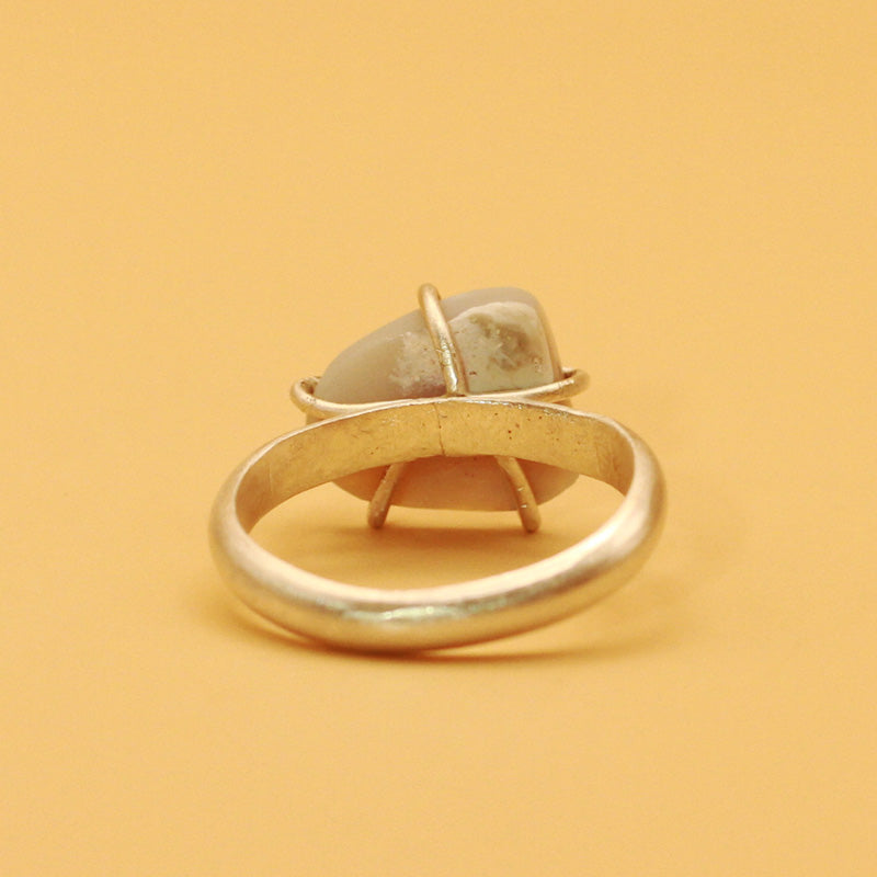 Pebble Opal Ring
