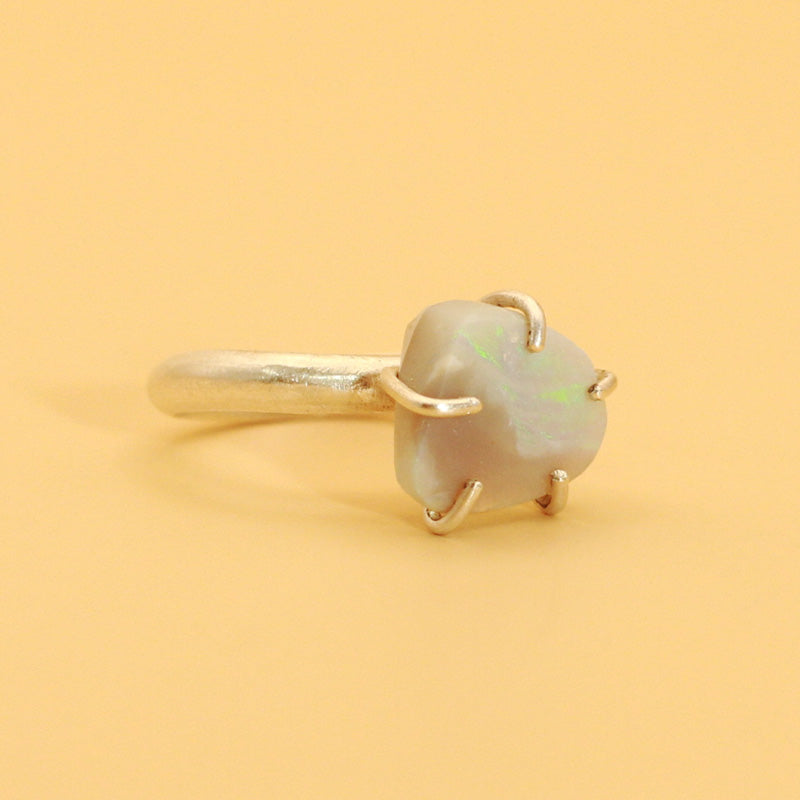 Pebble Opal Ring
