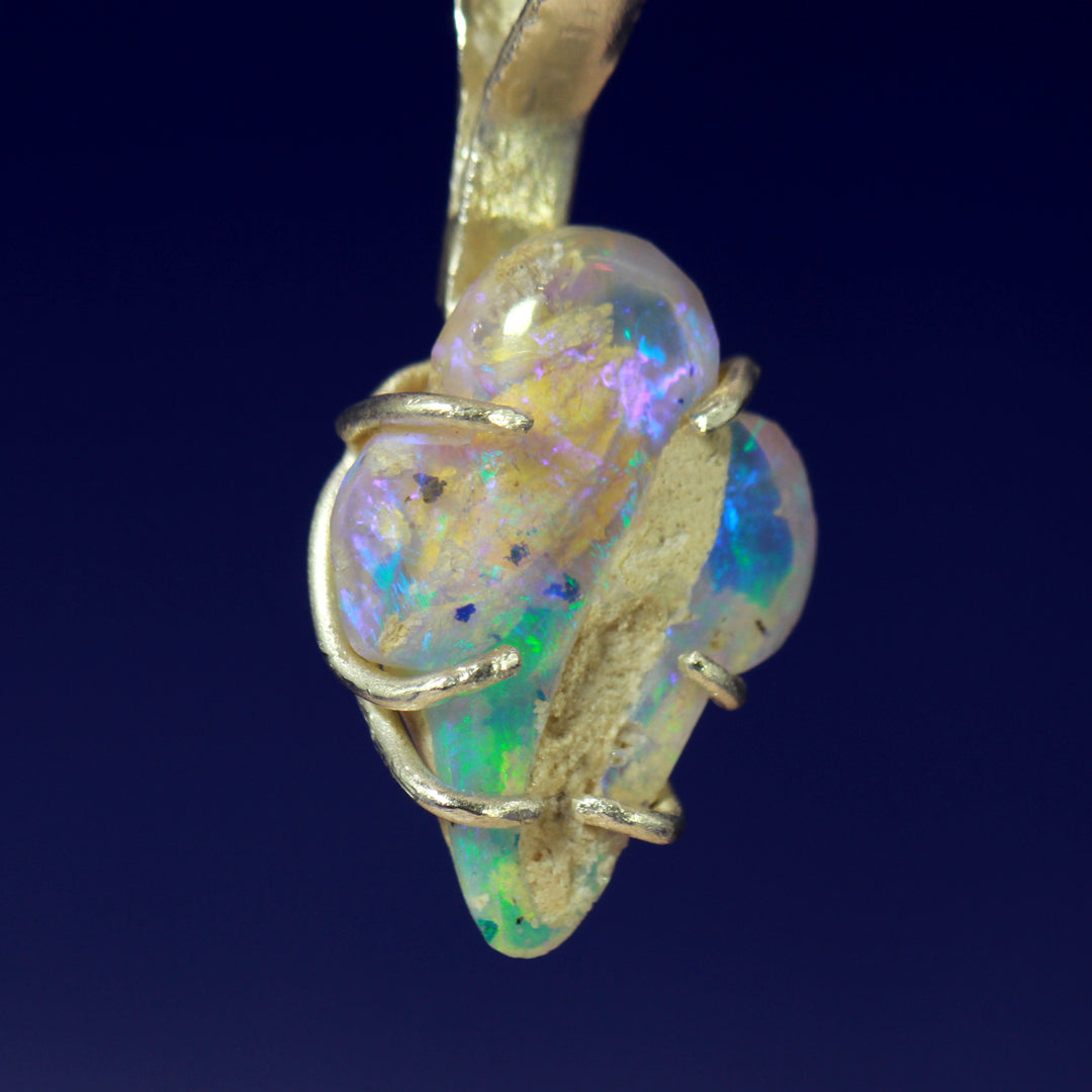 Ice Cream Opal pendant