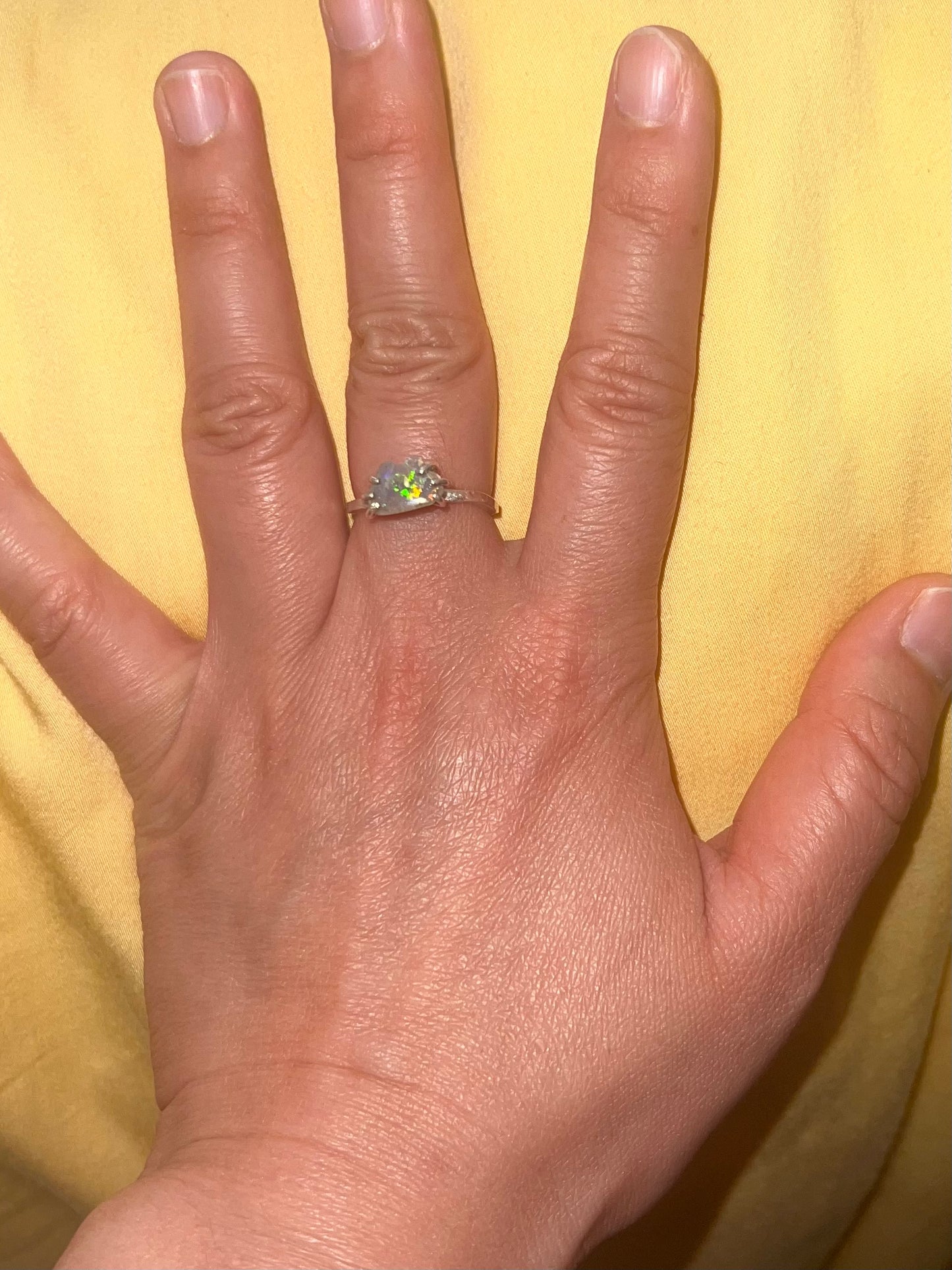 Kermit the Frog opal ring