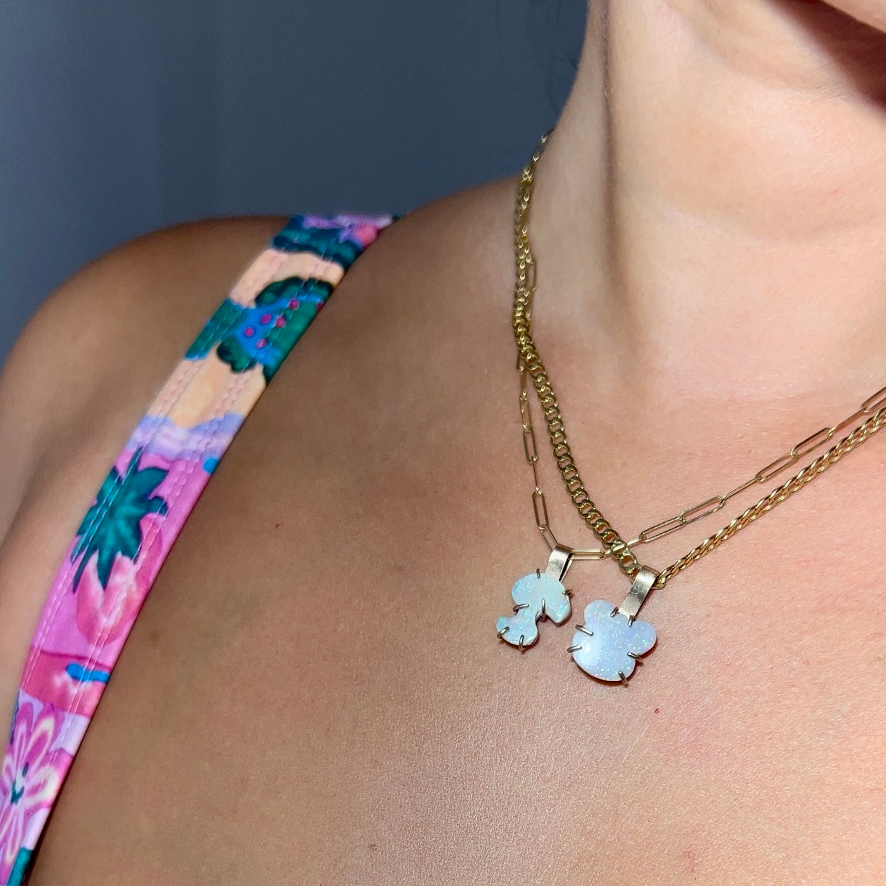 Personalised Opal Alphabet Letter - custom jewel (made to order)