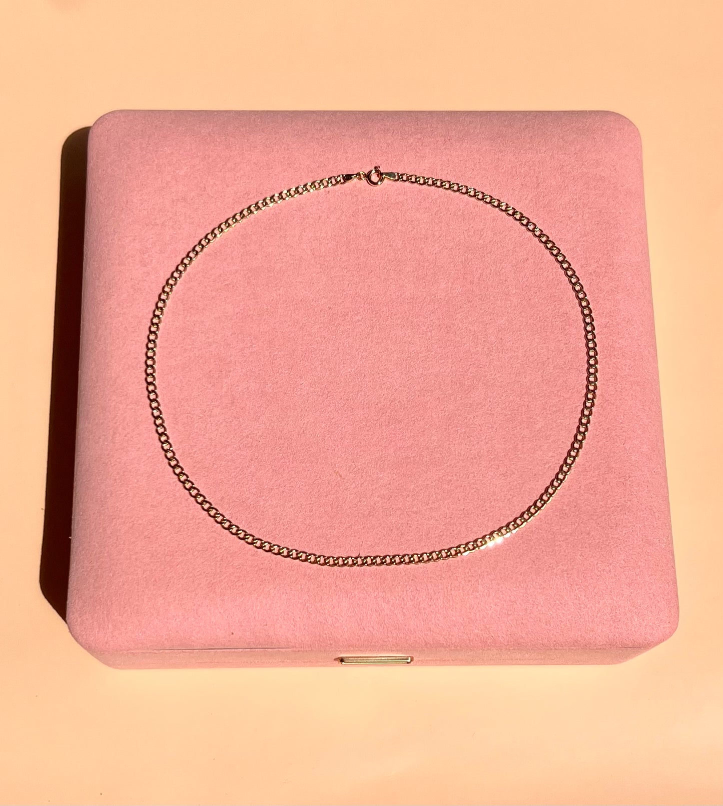 9ct Yellow Gold Curb Chain 45 x 3.3mm