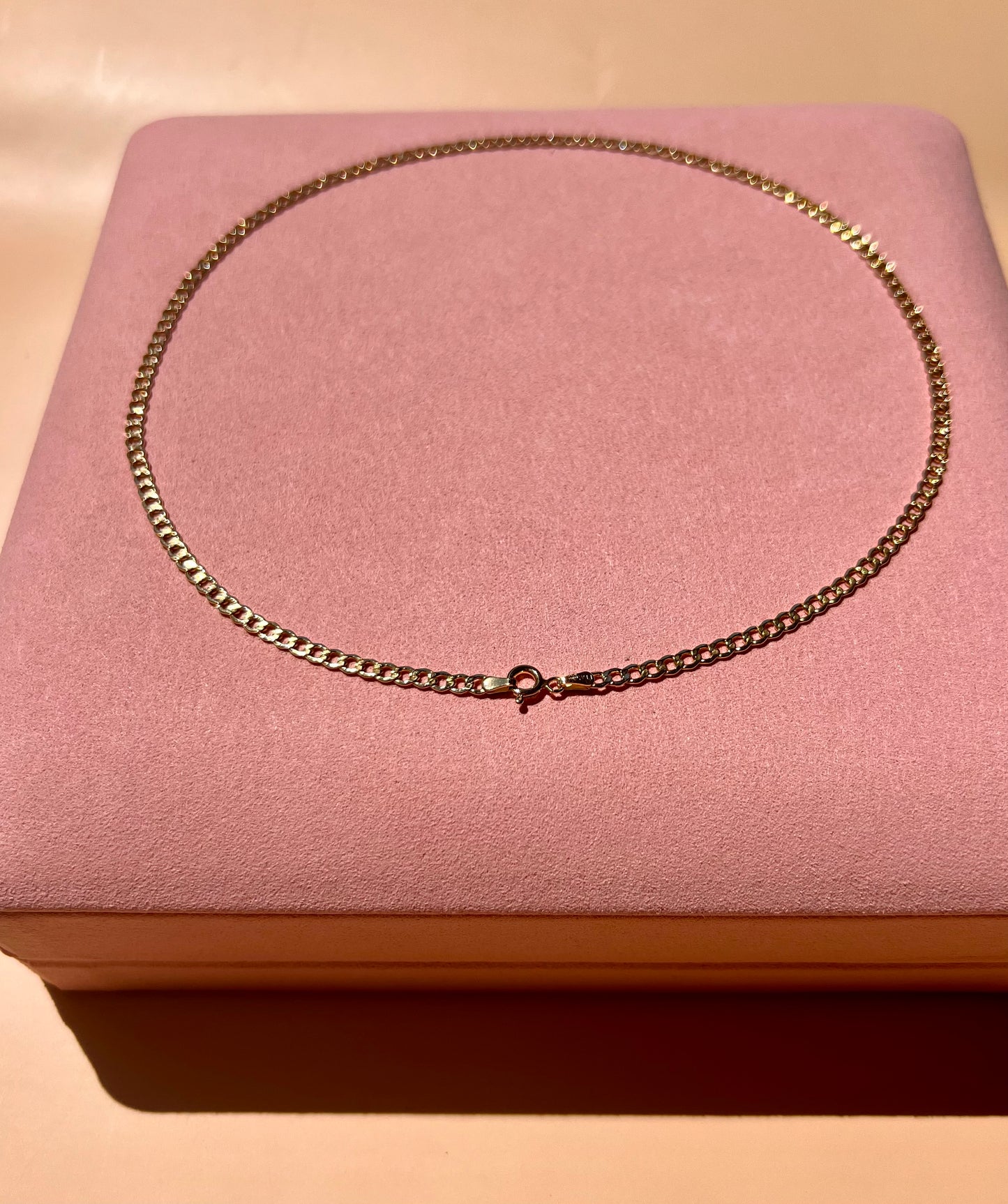 9ct Yellow Gold Curb Chain 45 x 3.3mm