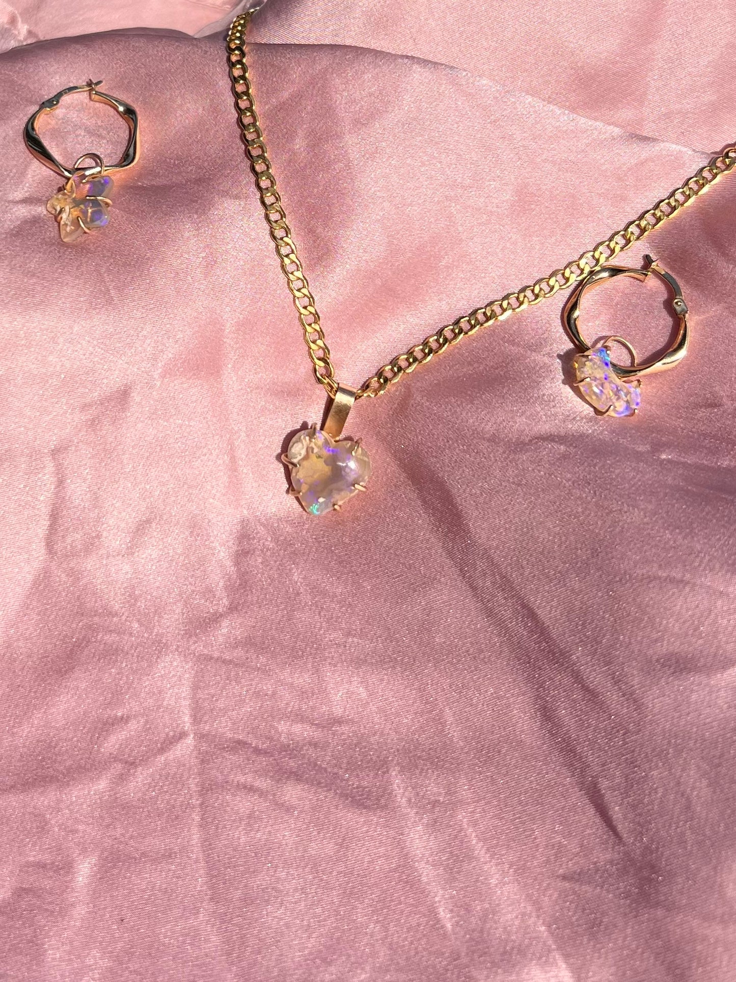 From the Bottom of my Heart opal pendant