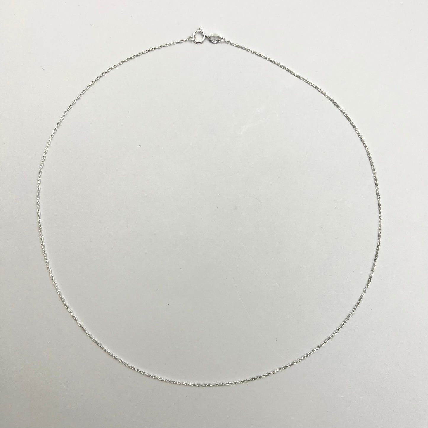 MADE in ITALY Rope chain (Recycled sterling silver 925)