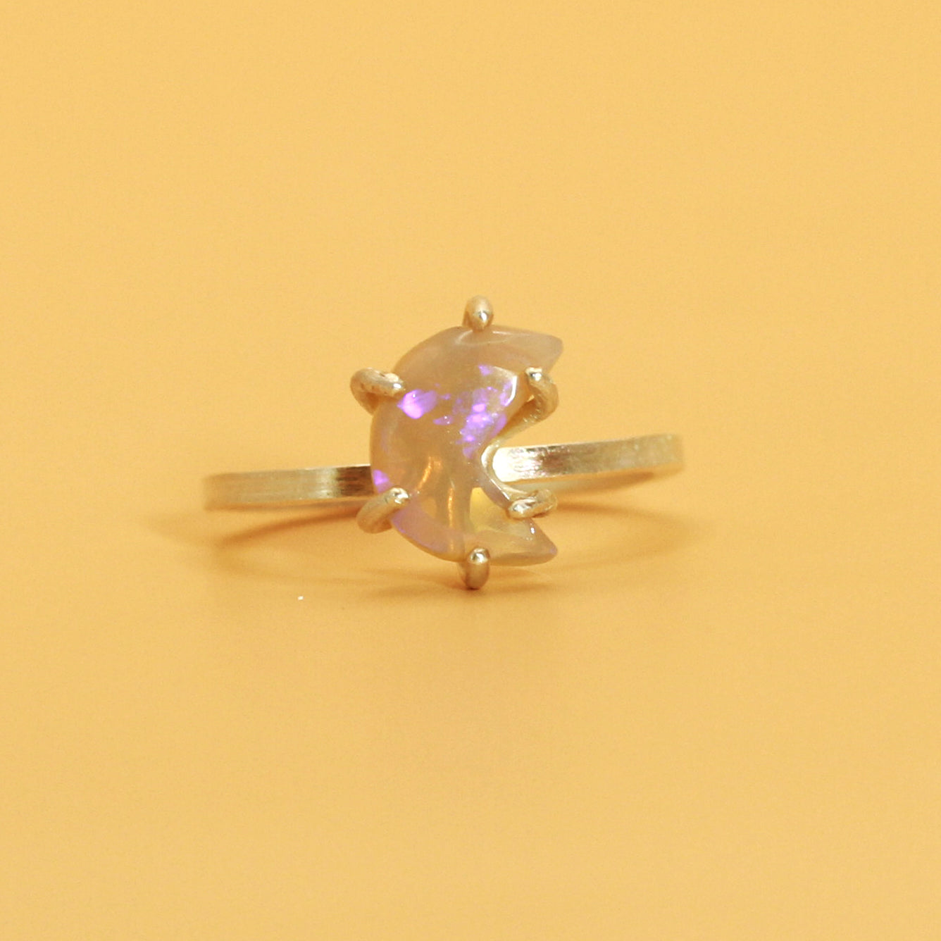 PAC MAN opal ring