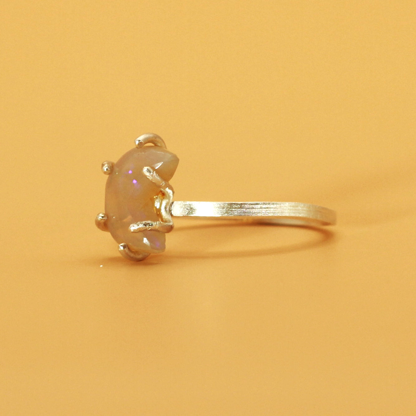 PAC MAN opal ring