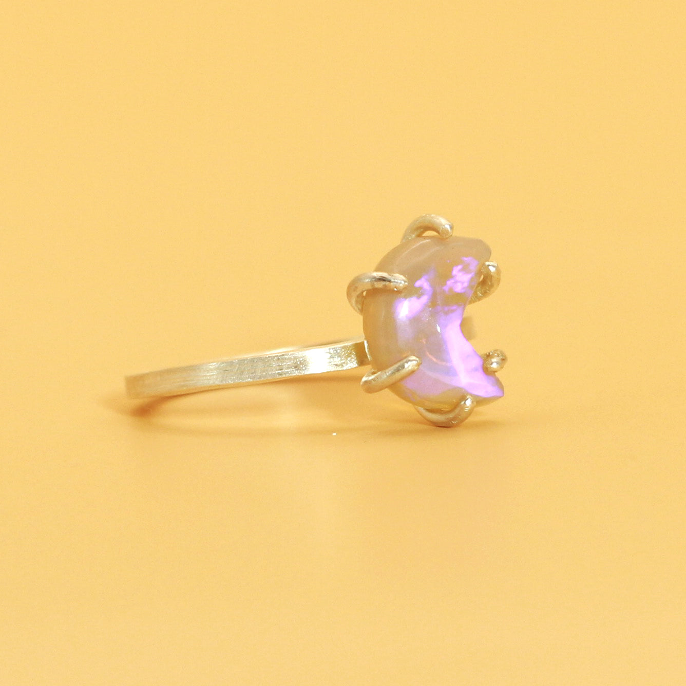 PAC MAN opal ring