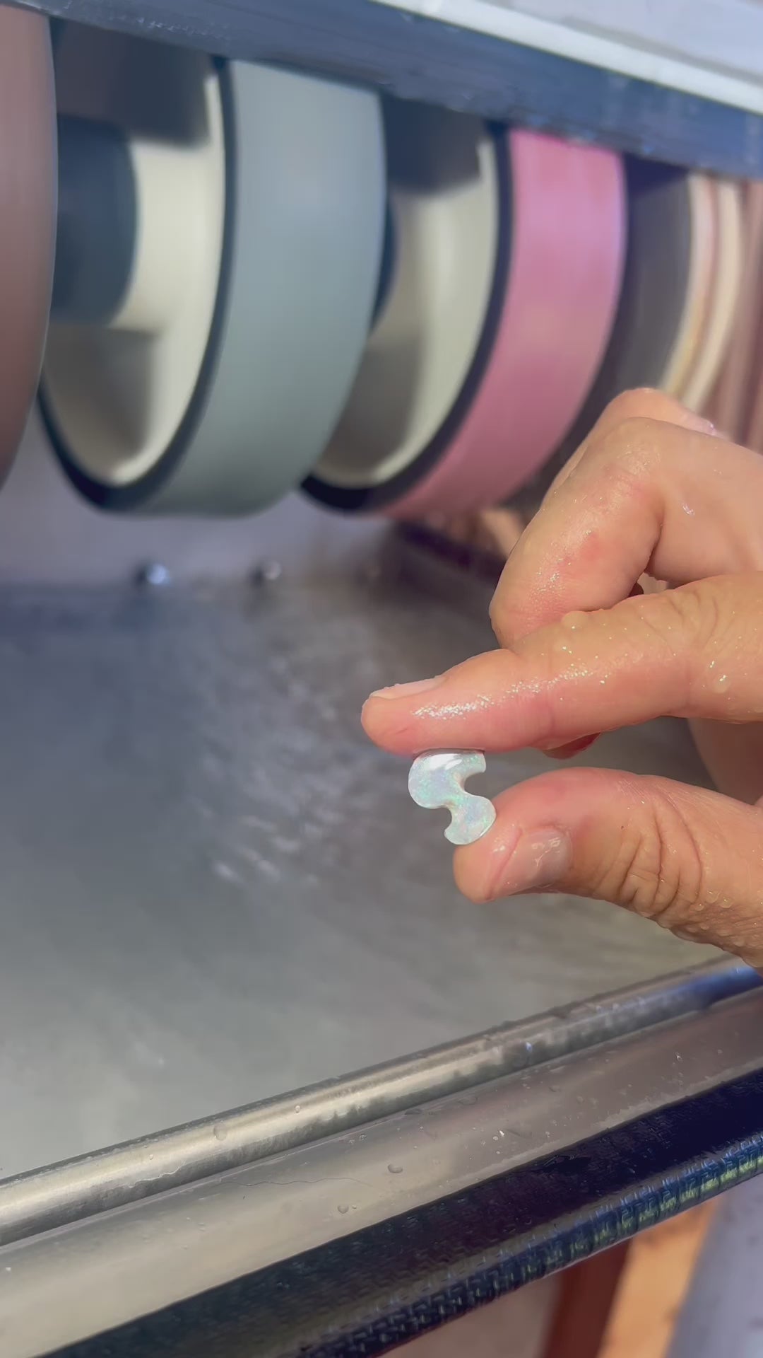 Hand Cut Custom Opal Alphabet Letter