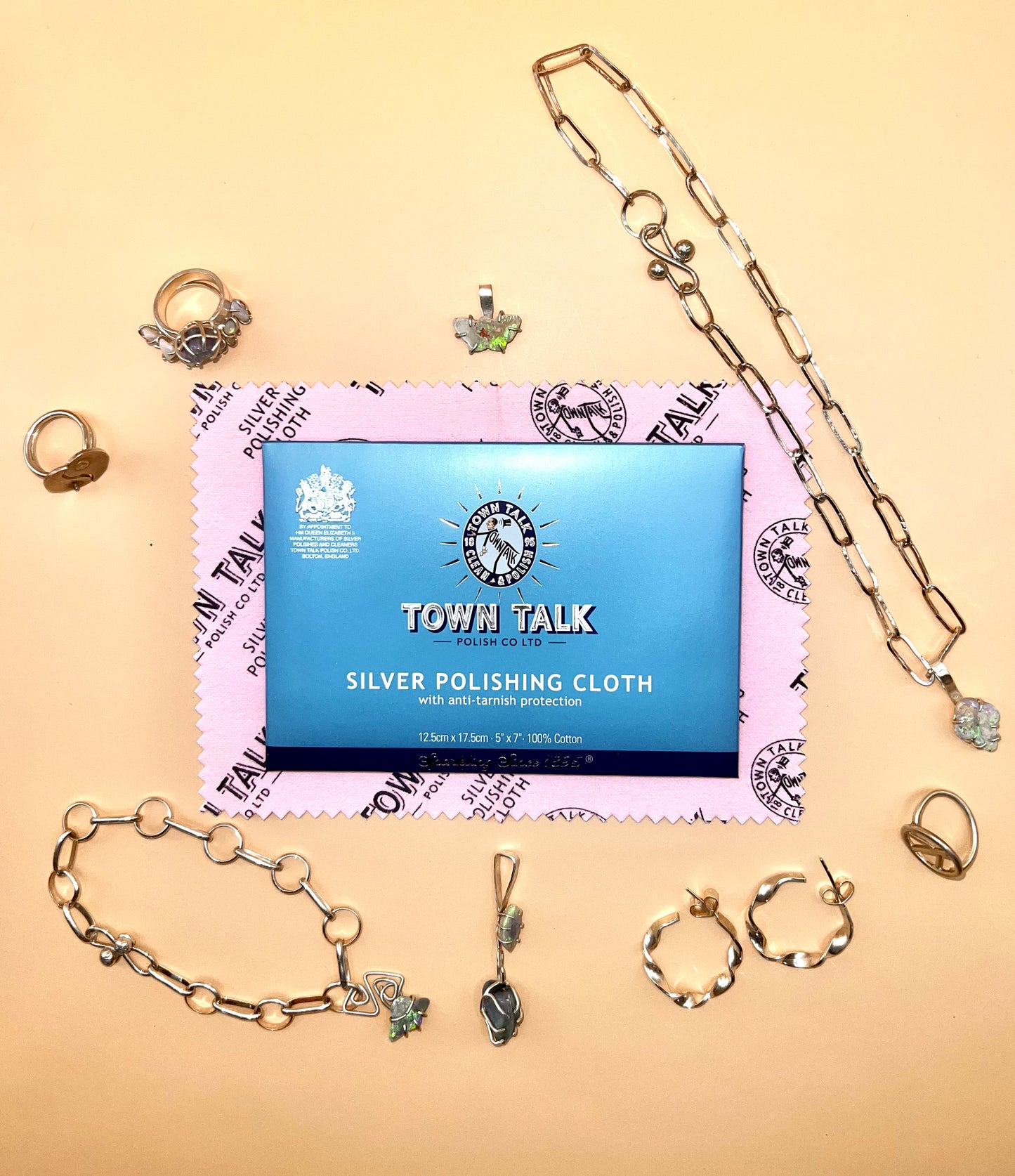 Silver Polishing Cloth Anti-Tarnish