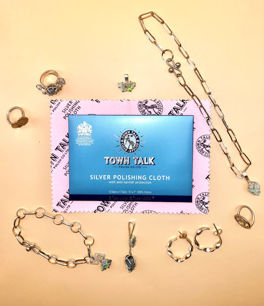 Silver Polishing Cloth Anti-Tarnish