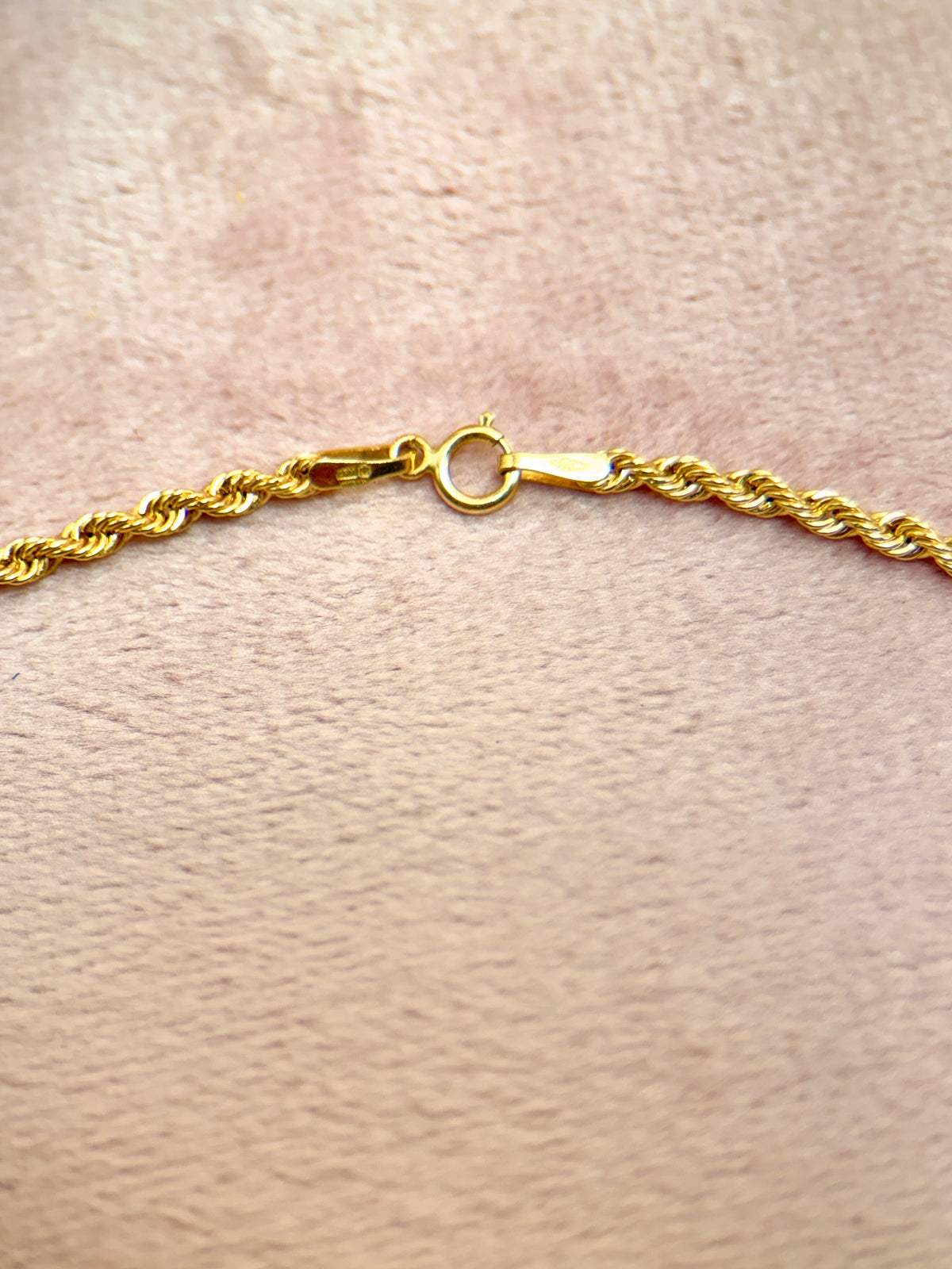 Genuine 9ct Gold Rope Chain (hollow)