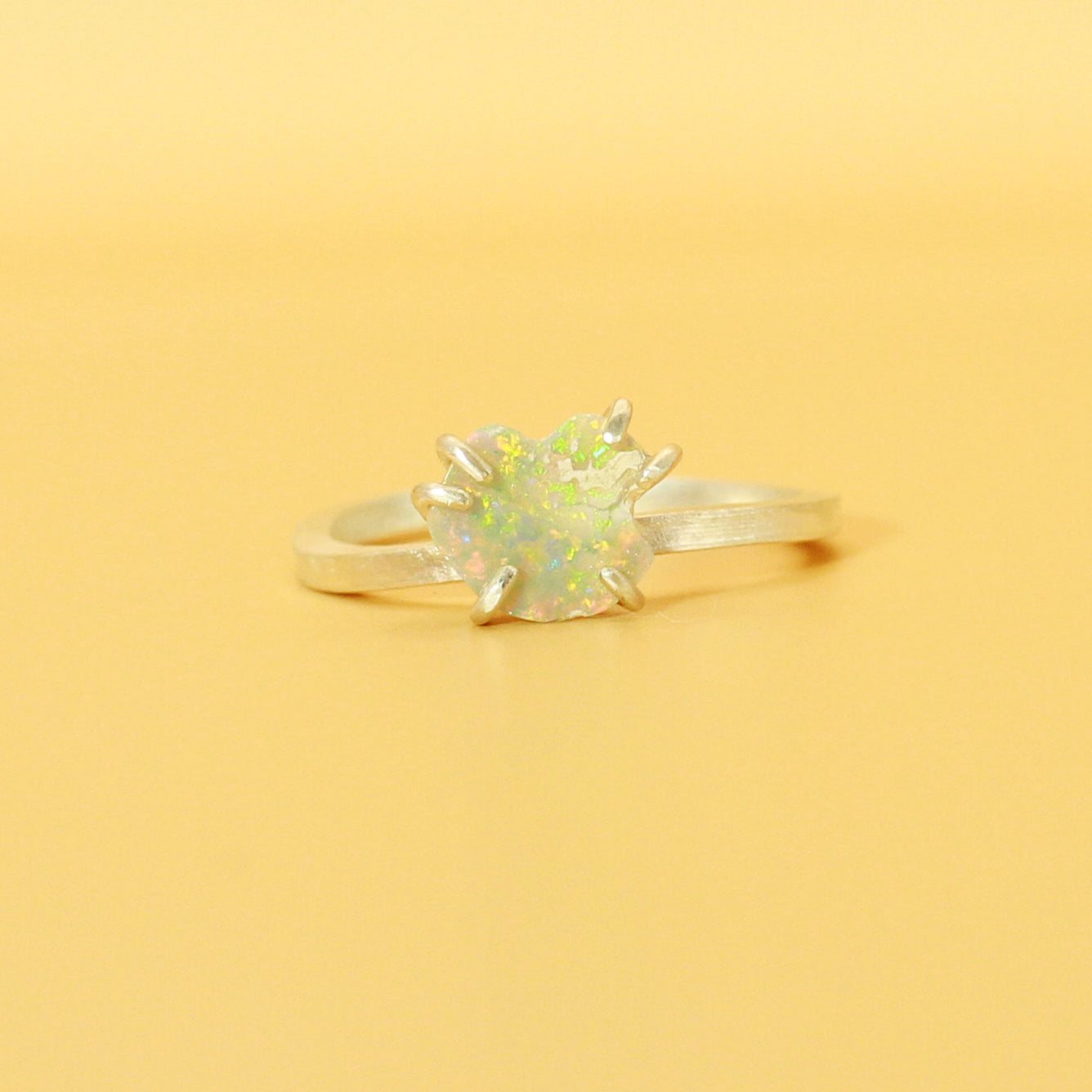 The Forbidden Apple Opal ring