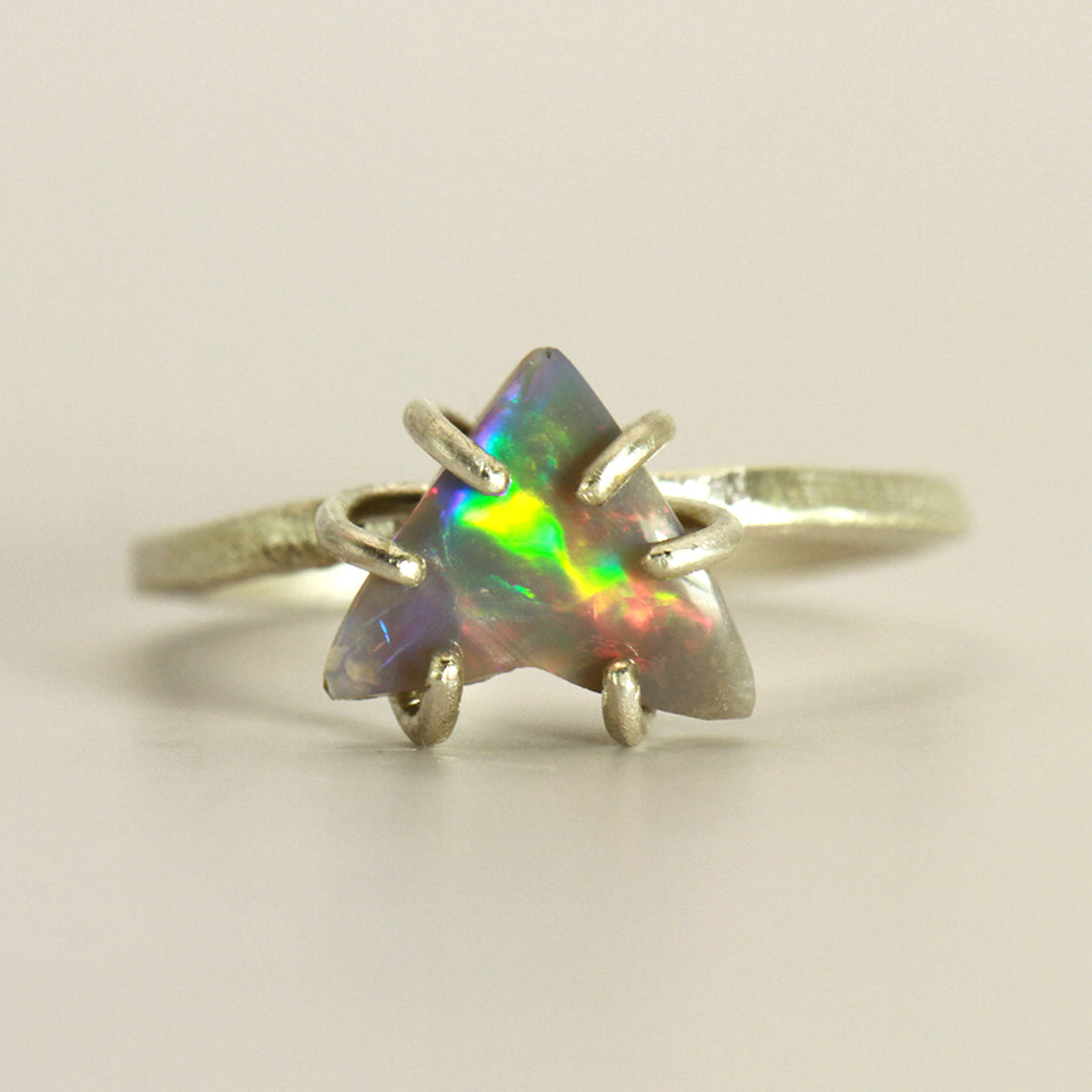 Cupid's Arrow Opal ring