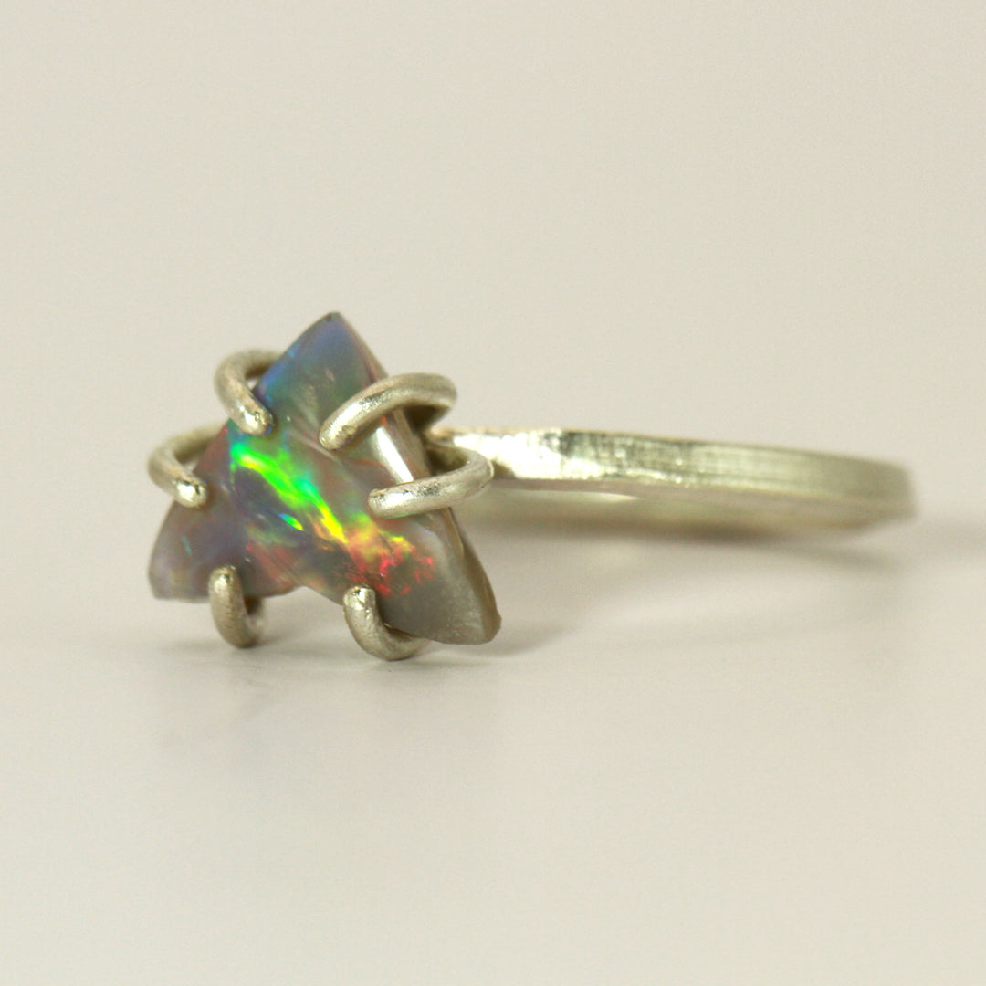 Cupid's Arrow Opal ring