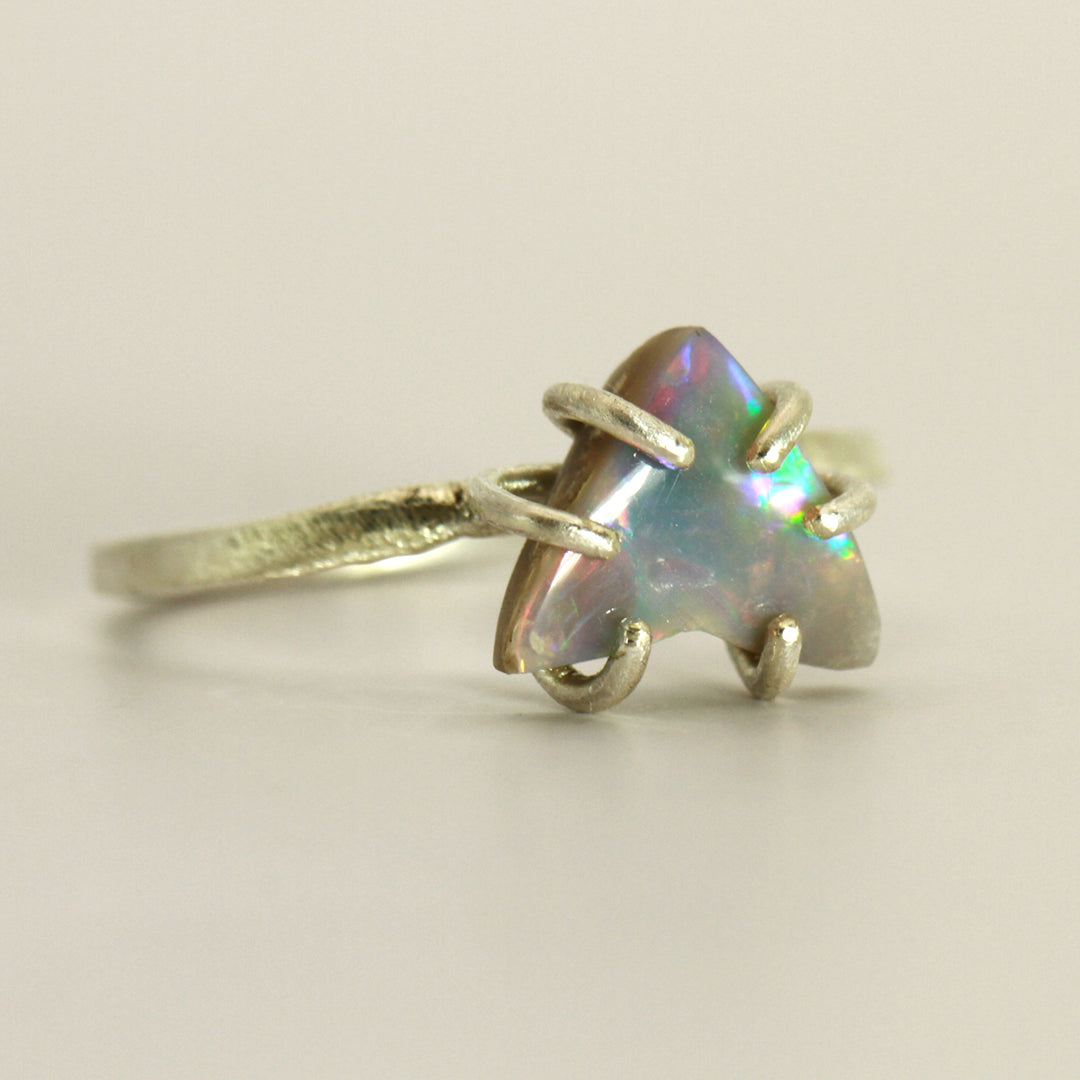 Cupid's Arrow Opal ring