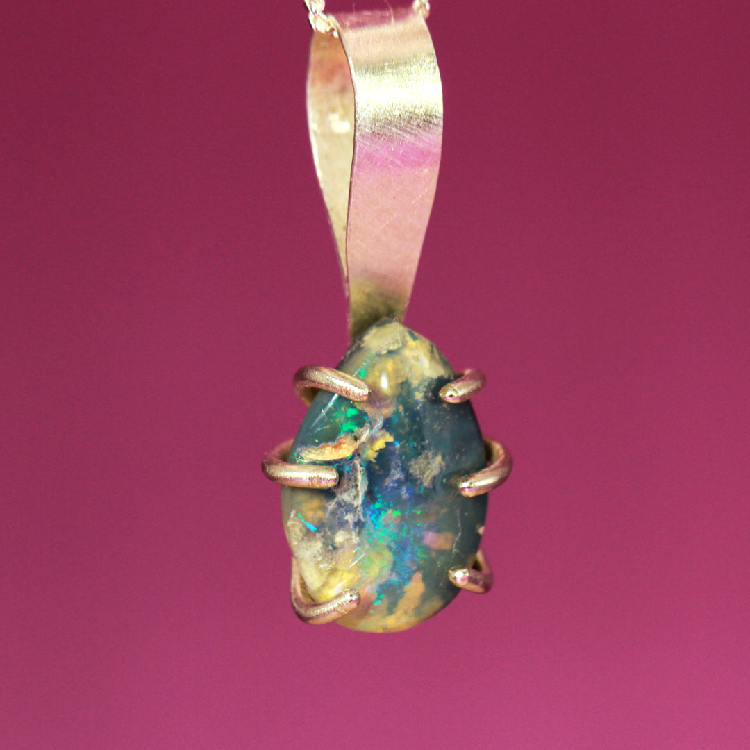 Dragon Egg Opal pendant