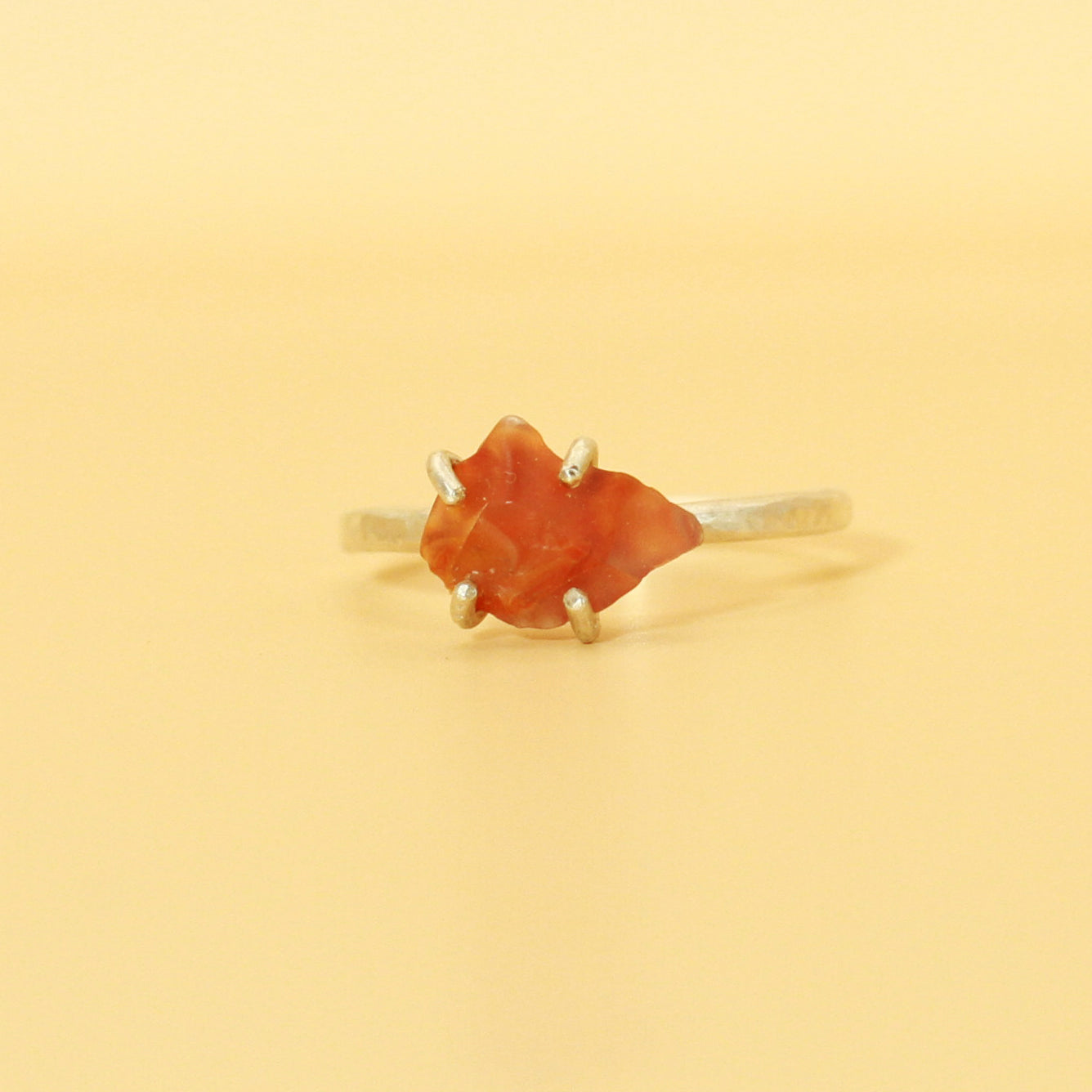 The Flame thrower gemstone ring