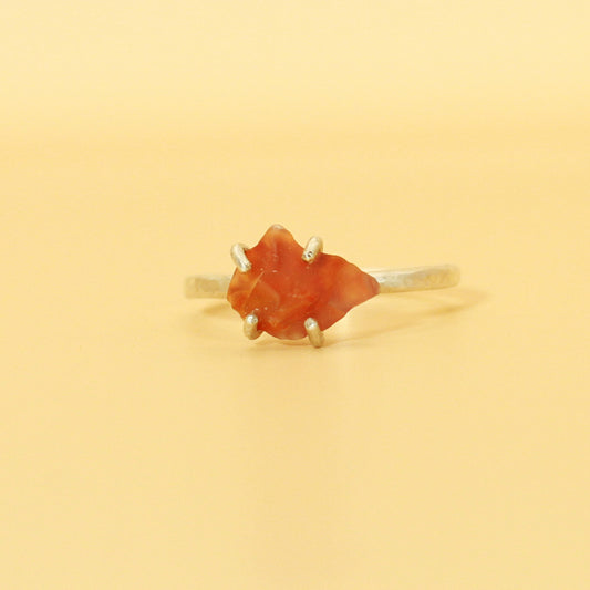 The Flame thrower gemstone ring