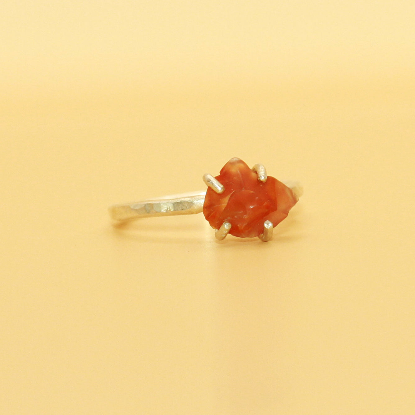 The Flame thrower gemstone ring