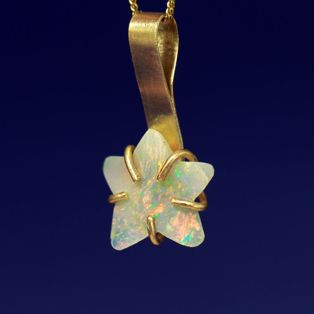 STAR opal pendant - Dancing with the Star