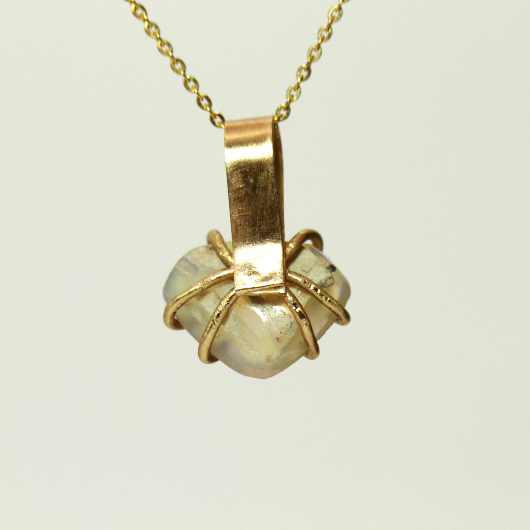 SUPERWOMAN opal pendant (Solid 9ct Gold)