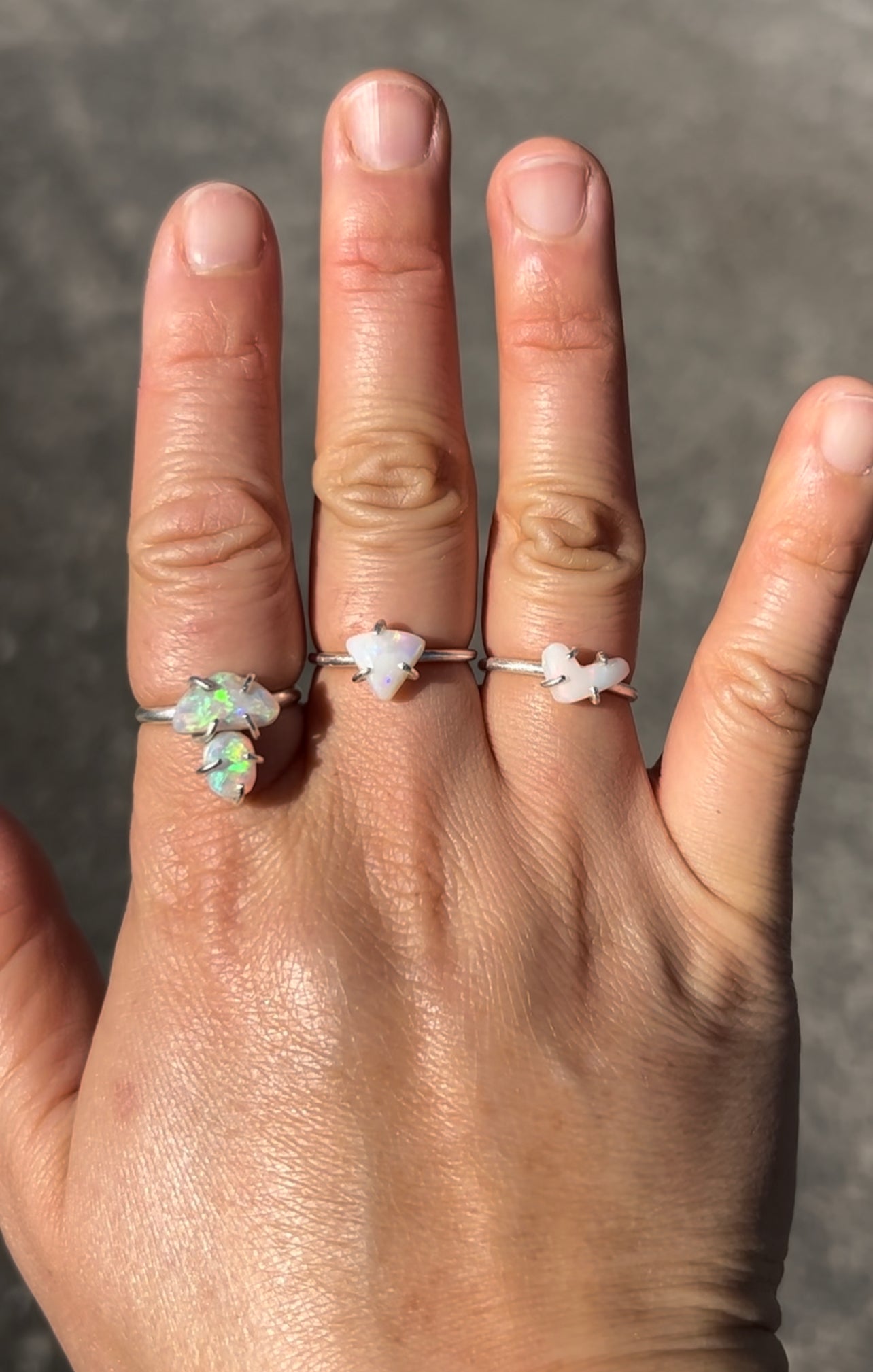 the Opal Mushie ring