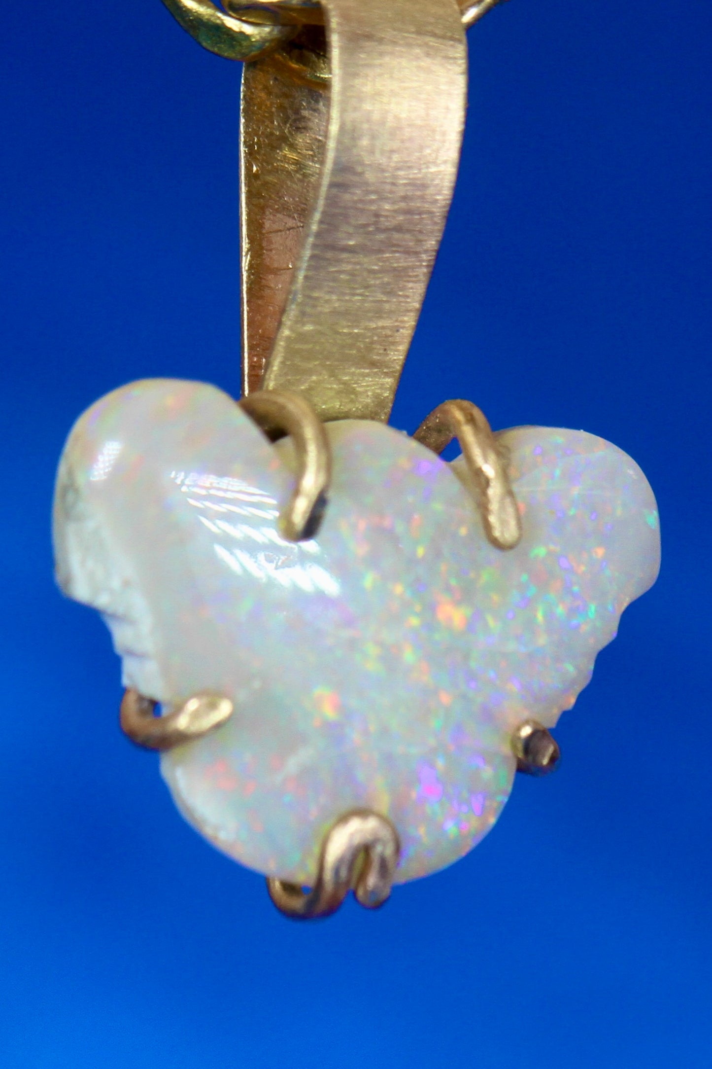 Koala Opal Pendant Solid Gold