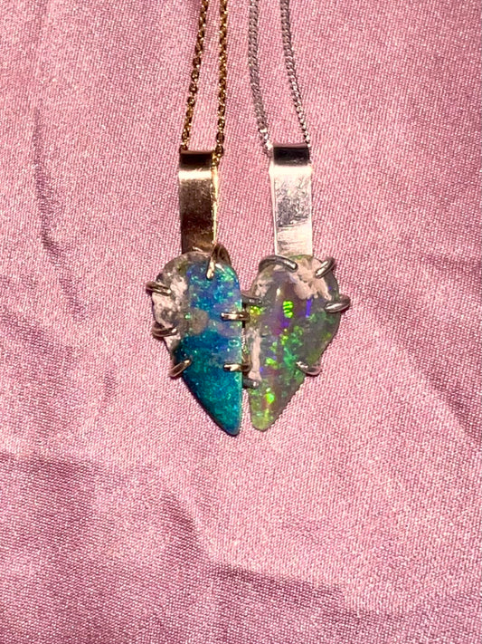 💙BFFs 2 in 1 Heart Necklaces 💚