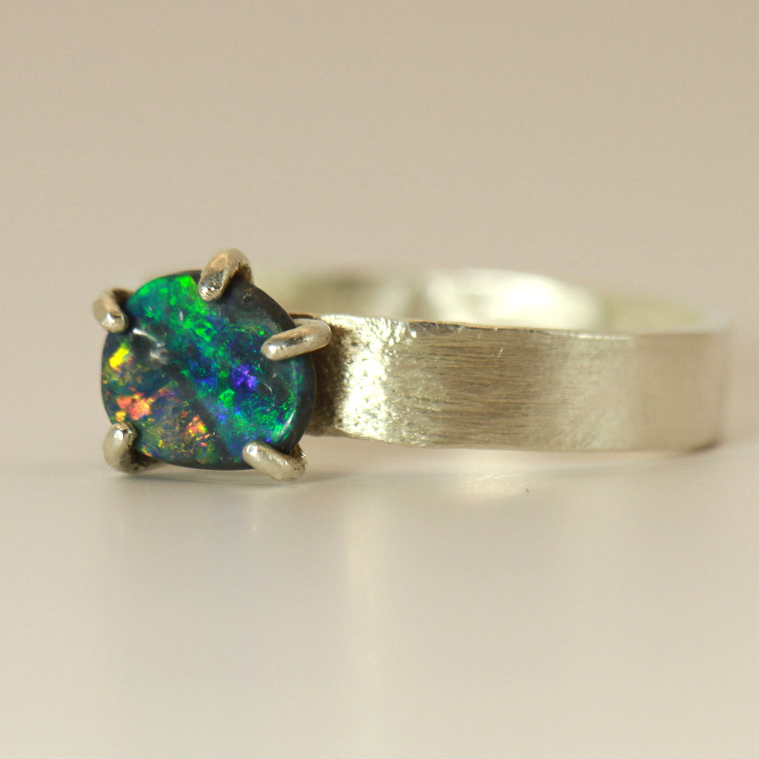 the Sea Biscuit Opal ring