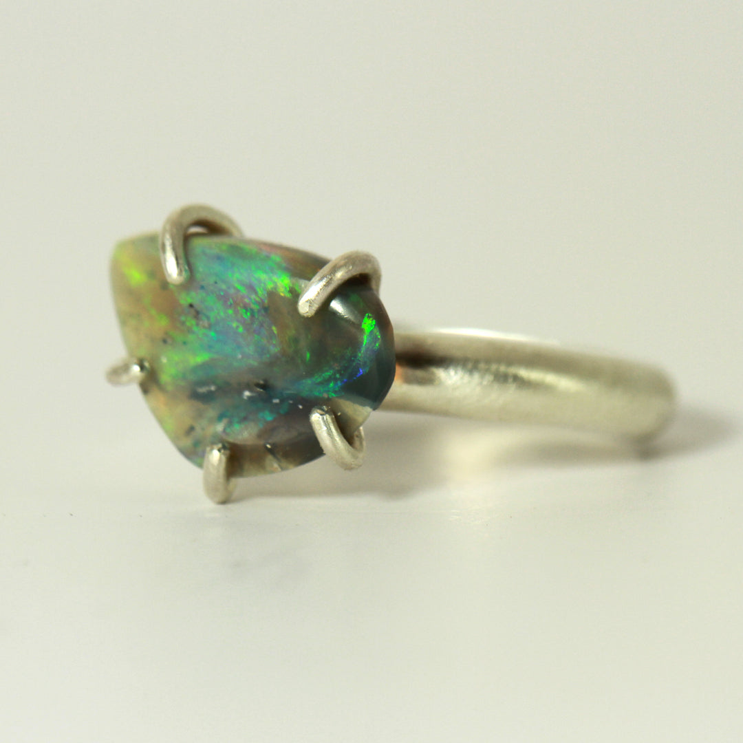 The Starry Night Opal Ring