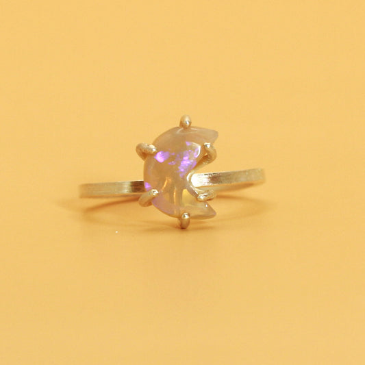 PAC MAN opal ring